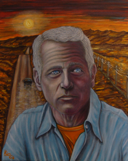 Oil Painting > End of Days ( Paul Newman )